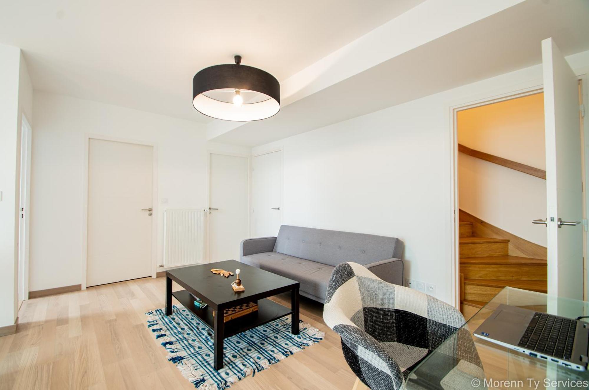Ferienwohnung Triplex Terrasse Proche Metro - Ty Ar Mabilay Rennes Exterior foto