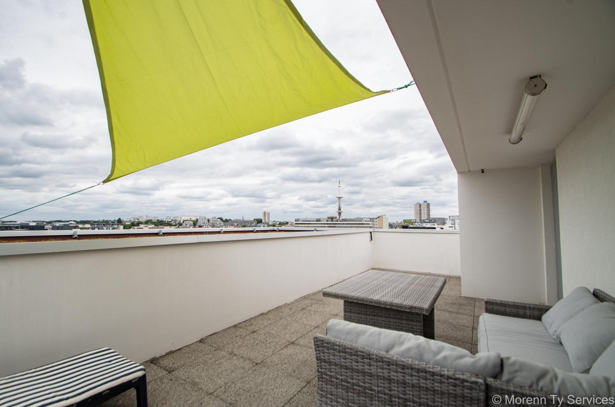 Ferienwohnung Triplex Terrasse Proche Metro - Ty Ar Mabilay Rennes Exterior foto