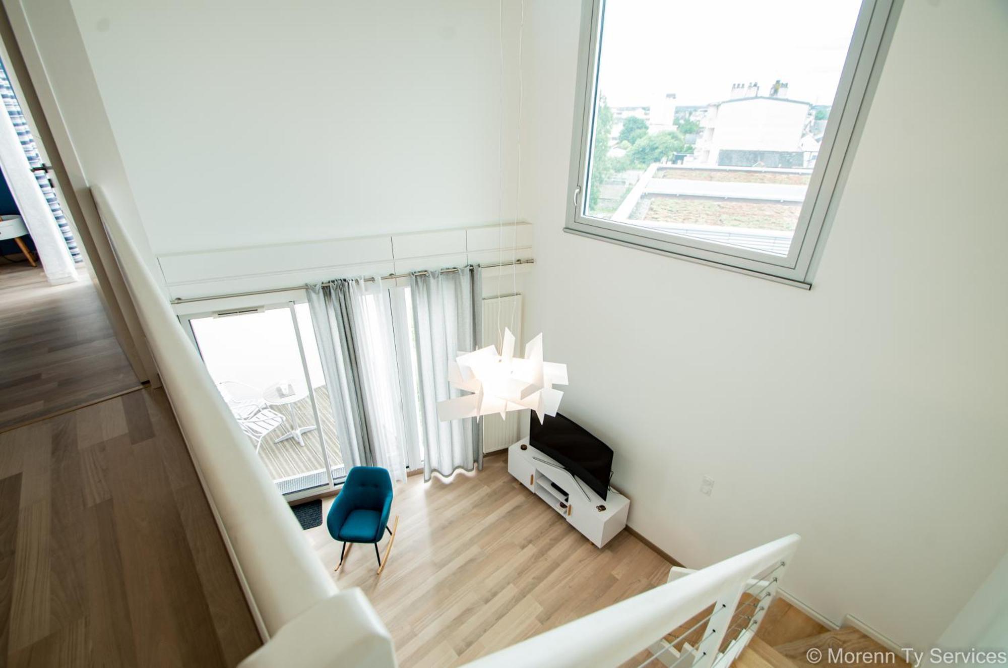 Ferienwohnung Triplex Terrasse Proche Metro - Ty Ar Mabilay Rennes Exterior foto