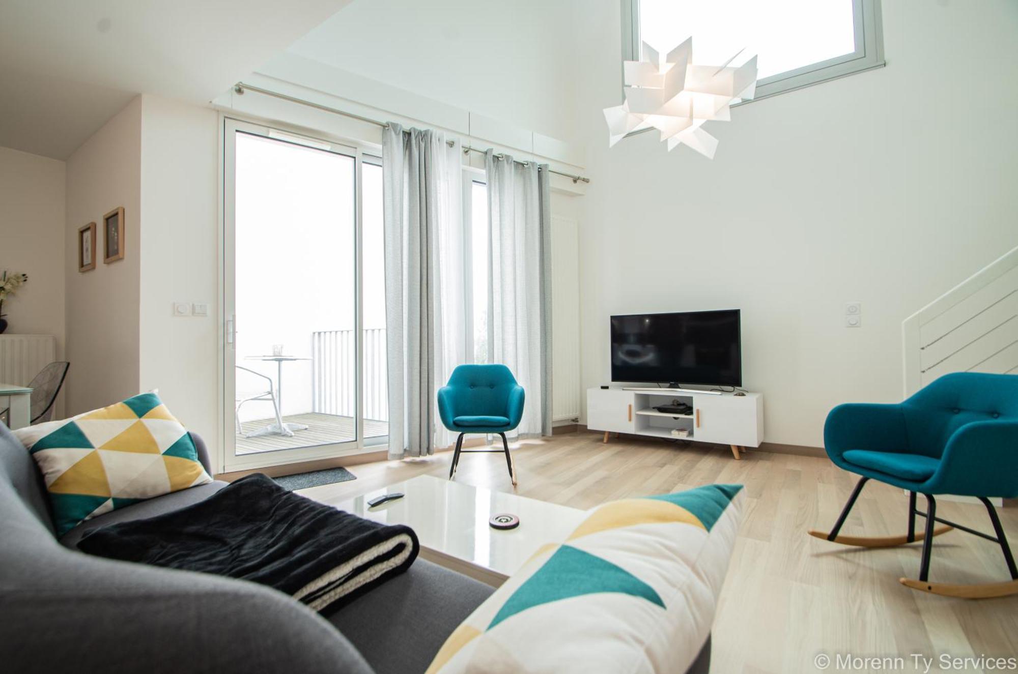 Ferienwohnung Triplex Terrasse Proche Metro - Ty Ar Mabilay Rennes Exterior foto