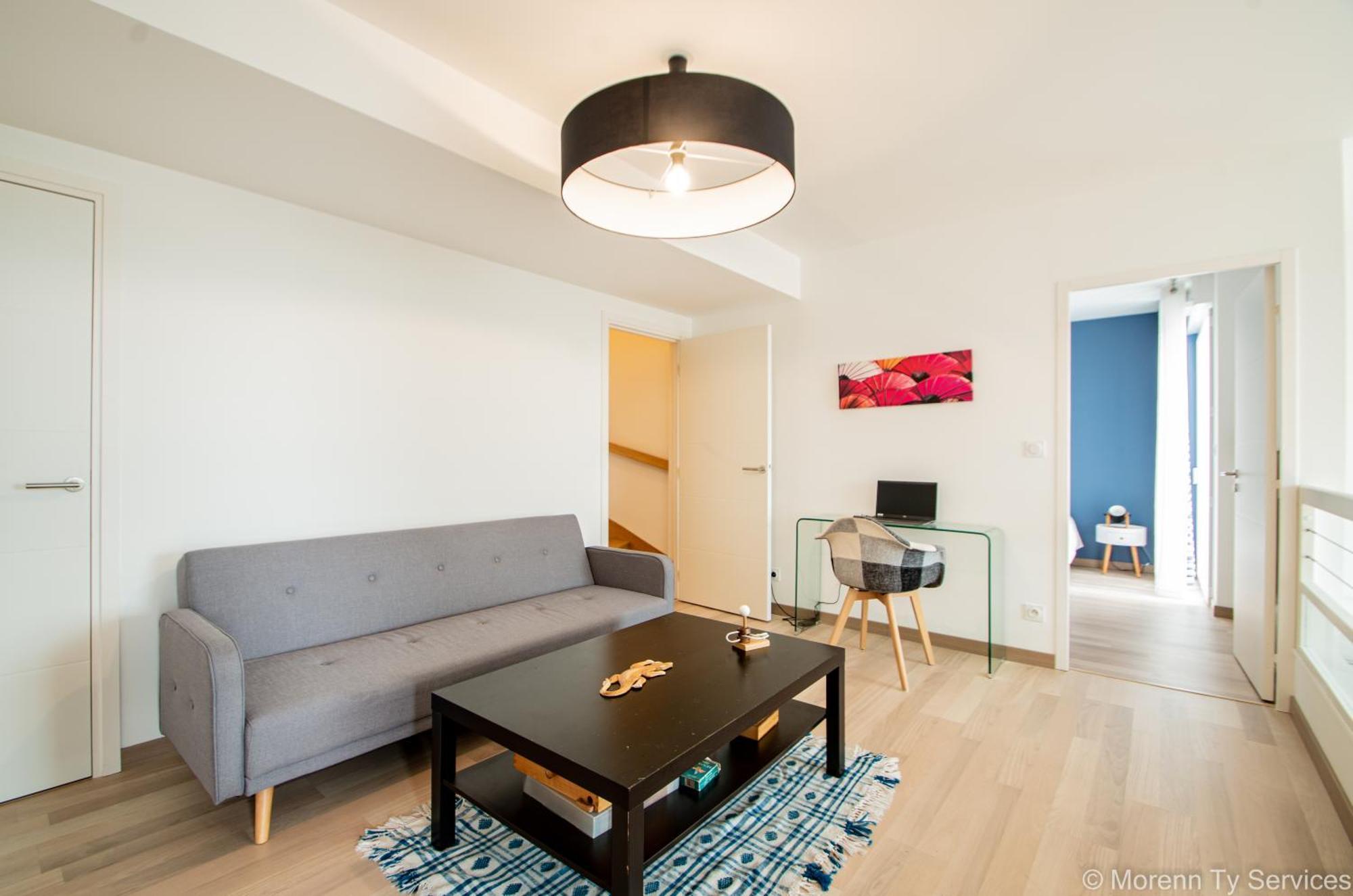 Ferienwohnung Triplex Terrasse Proche Metro - Ty Ar Mabilay Rennes Exterior foto
